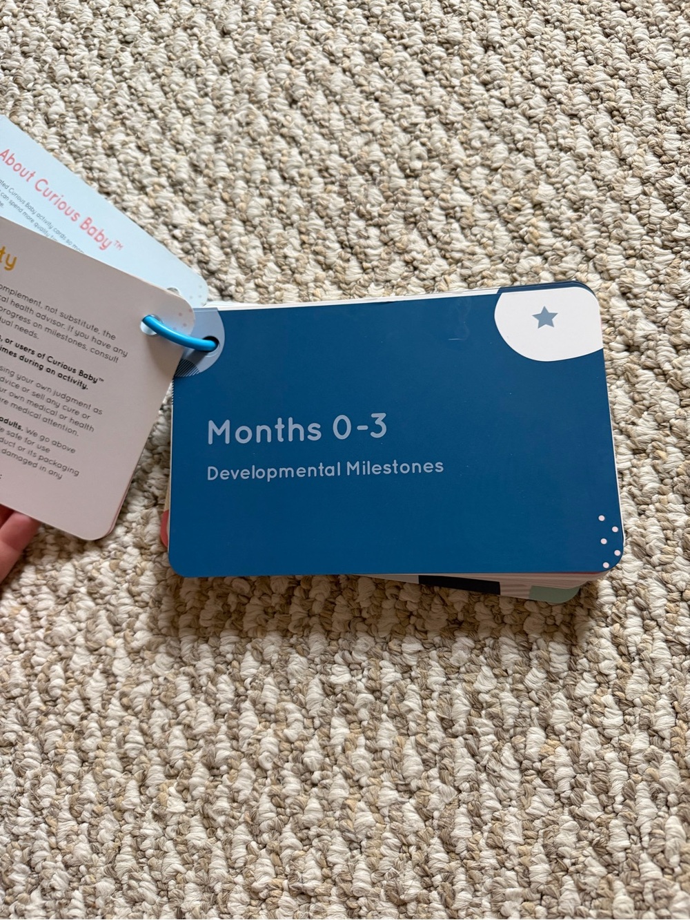 CURIOUS BABY Developmental Activity Cards - Picture 4 of 6